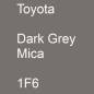 Preview: Toyota, Dark Grey Mica, 1F6.